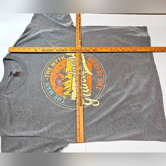 Grandpops The Man The Myth The Legend Size XL Tshirt READ - Picture 4 of 7